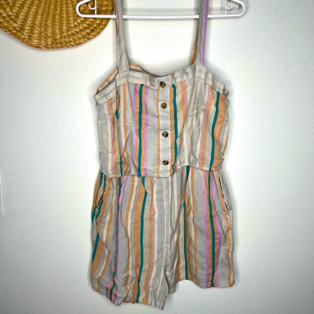 BP Striped Romper